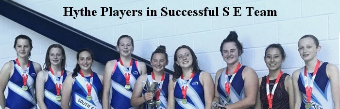 Hythe Players in Successful S E Team